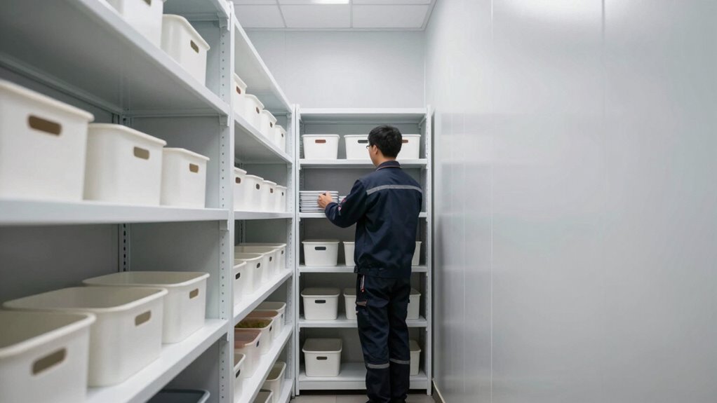 efficient small space organization