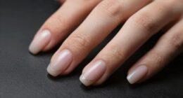 elegant understated nail design
