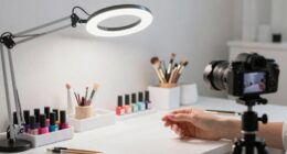 enhanced nail photography setup