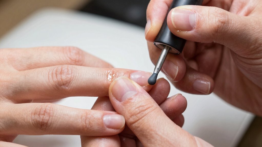 enhancing client nail adhesion