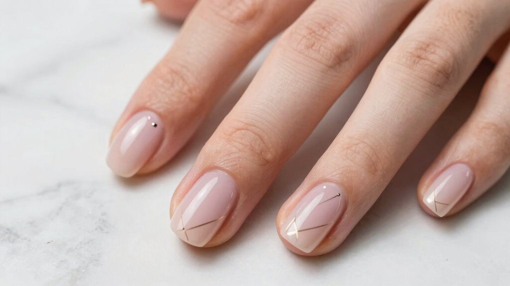 fashionable durable short nails