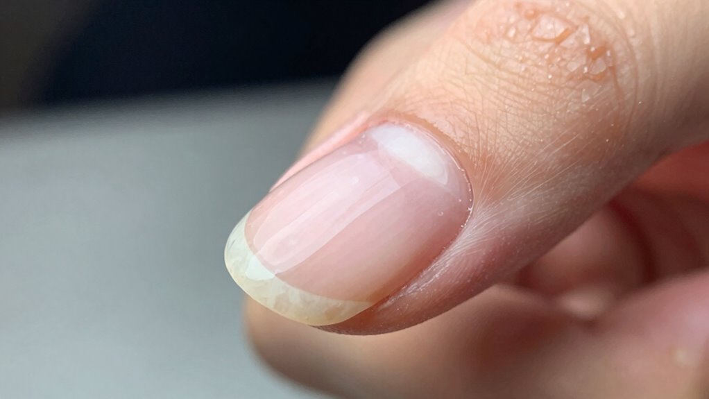 fix split nail thinly