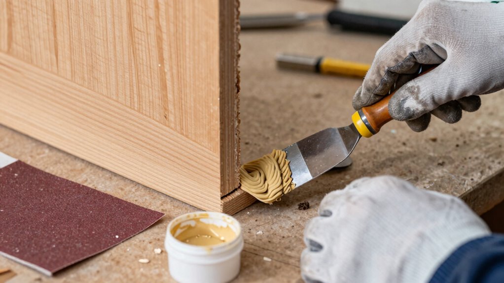 fixing corner damage step by step