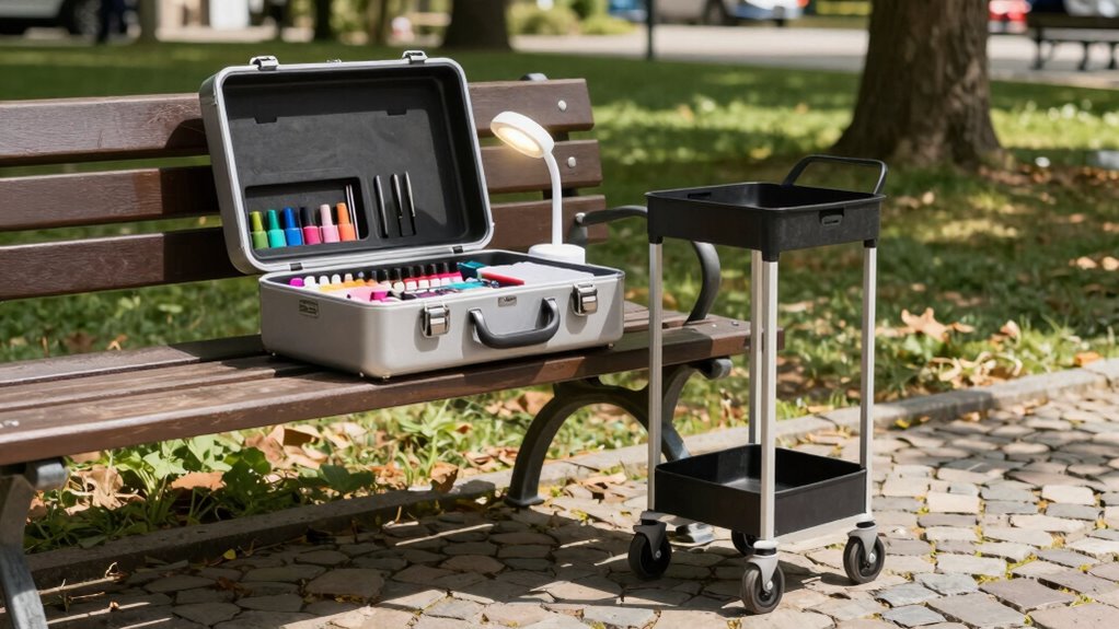 flexible mobile nail service