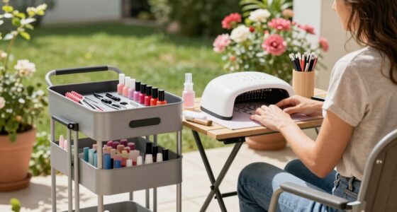 flexible mobile nail stations