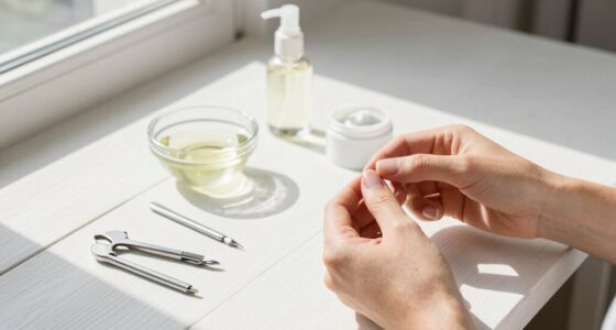 fragrance free home nail routine