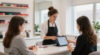 front desk nail service training