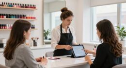 front desk nail service training