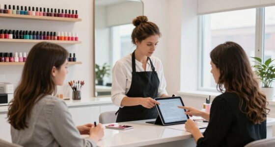 front desk nail service training