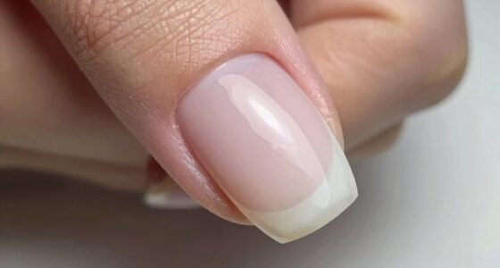 gel overlay flat nails