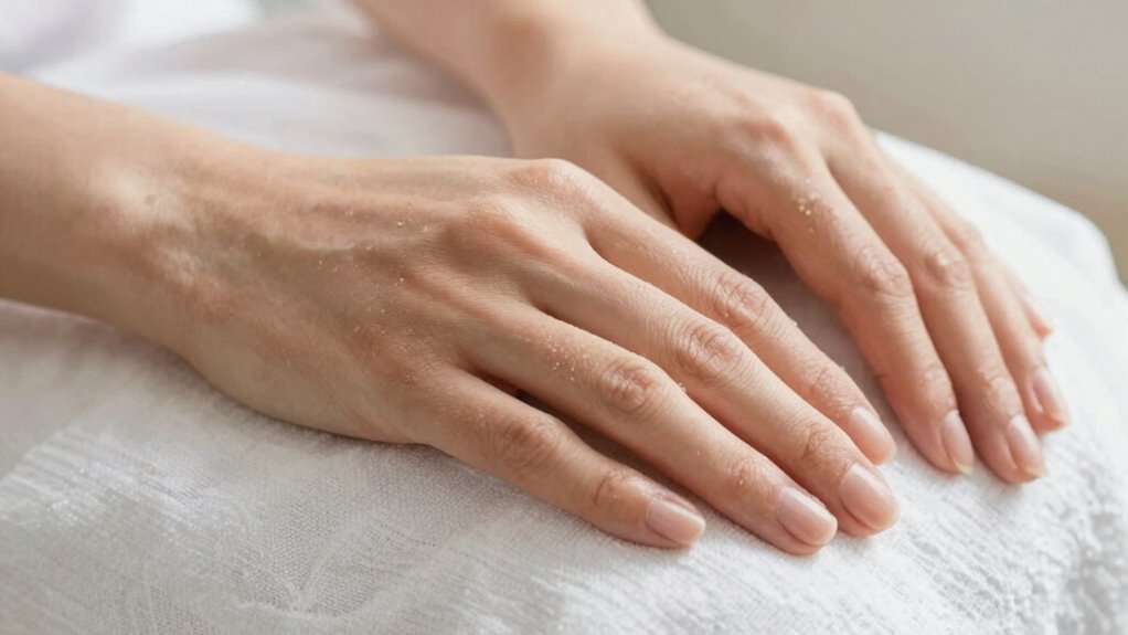 gentle natural hand exfoliation