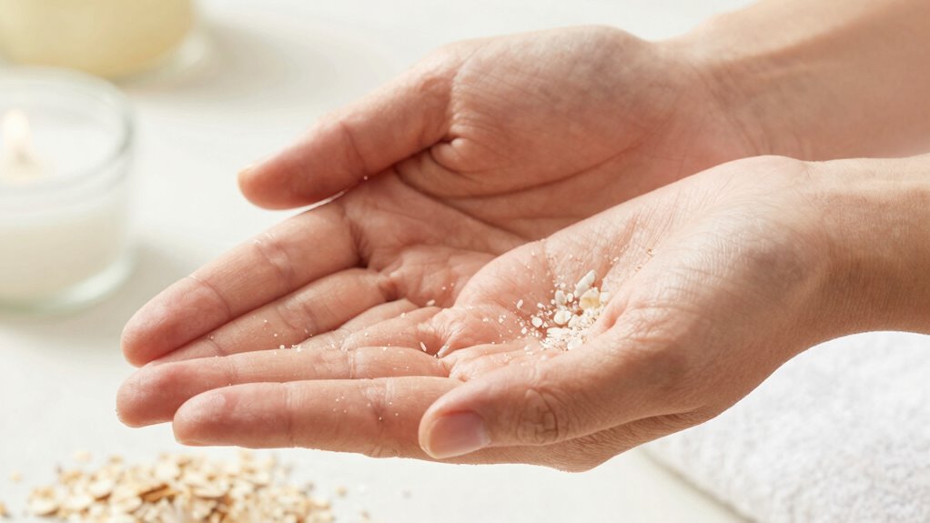 gentle natural hand exfoliation