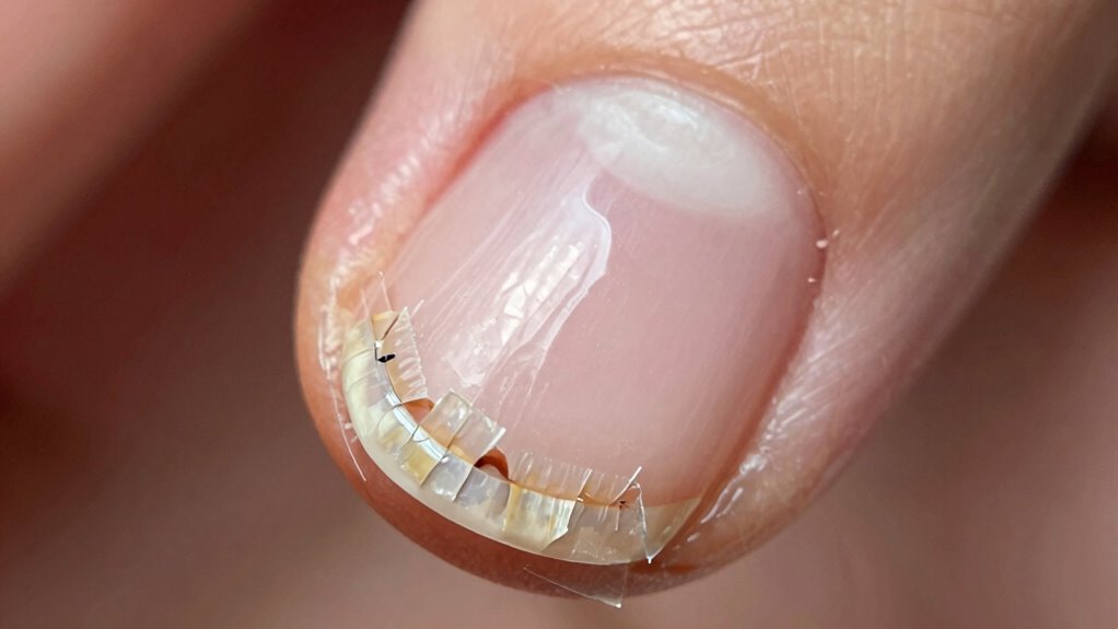 gentle removal protects nail health