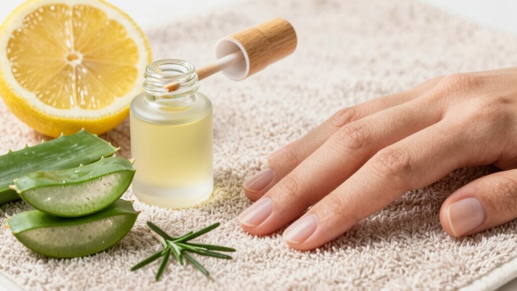 greasy free cuticle routine