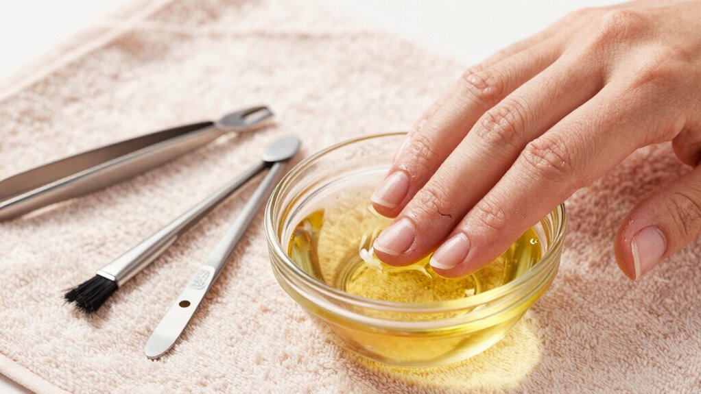 homemade cuticle repair routine