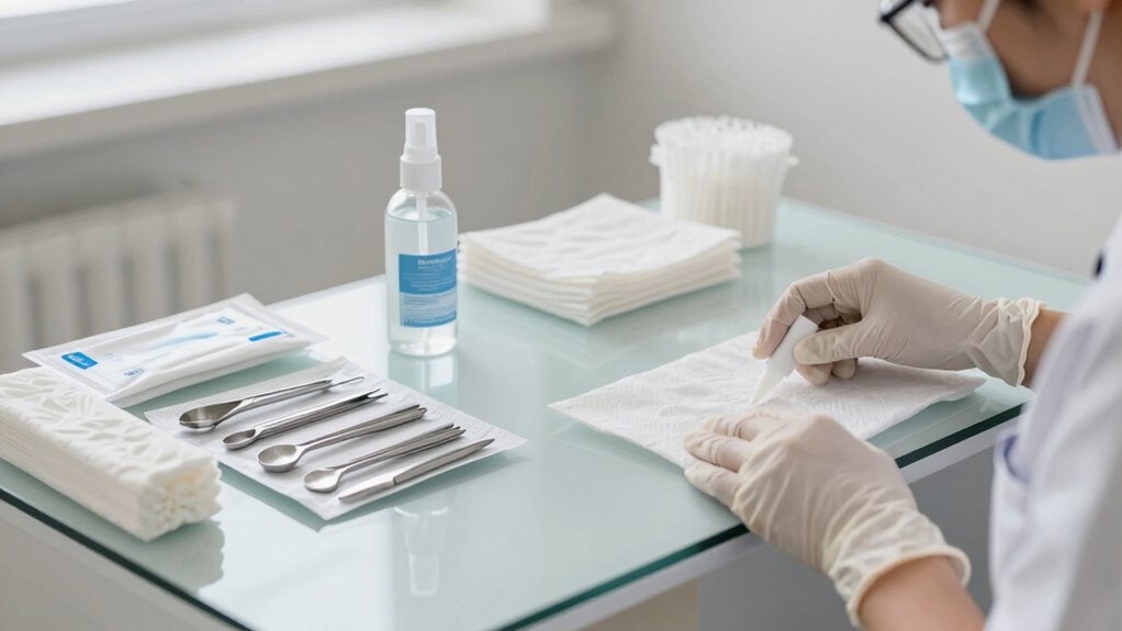 maintain strict sanitation protocols