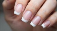 miniature french nail designs