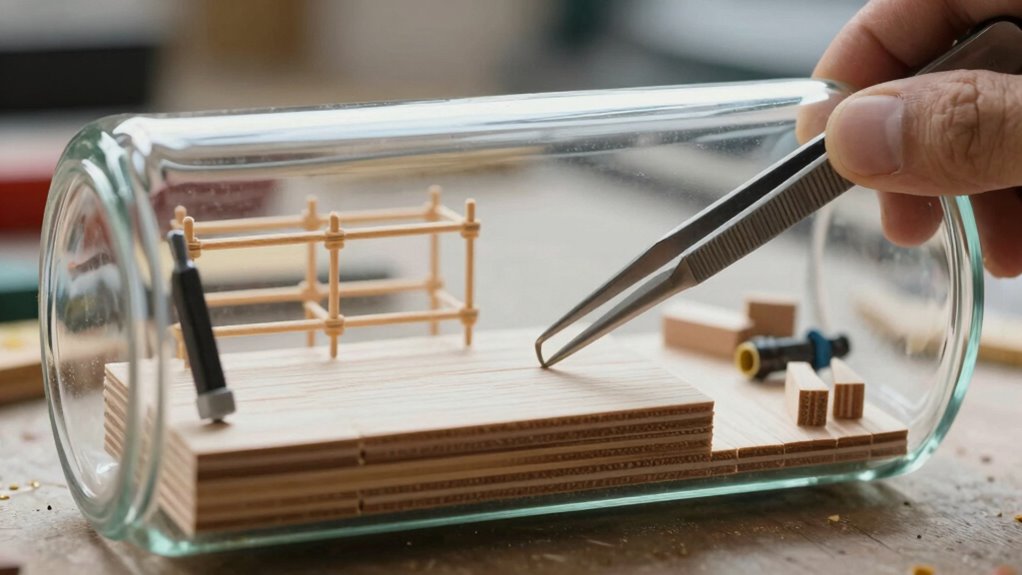 miniature tools and materials