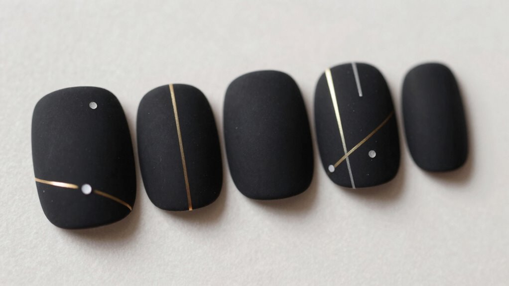minimalist luxury nail design