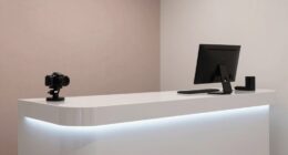 modern nail salon tech