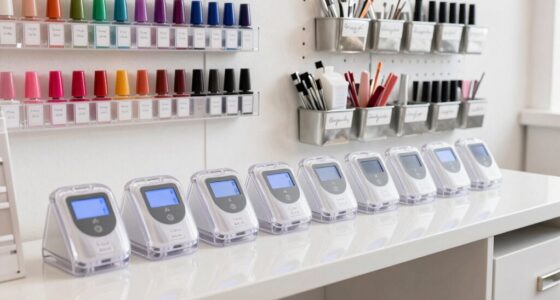 nail room labeling systems
