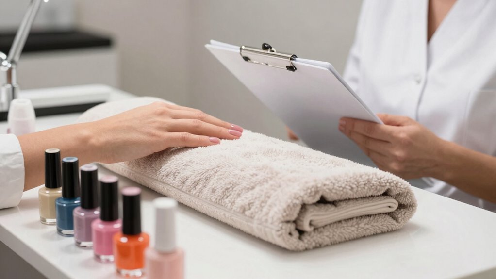 nail service client questions