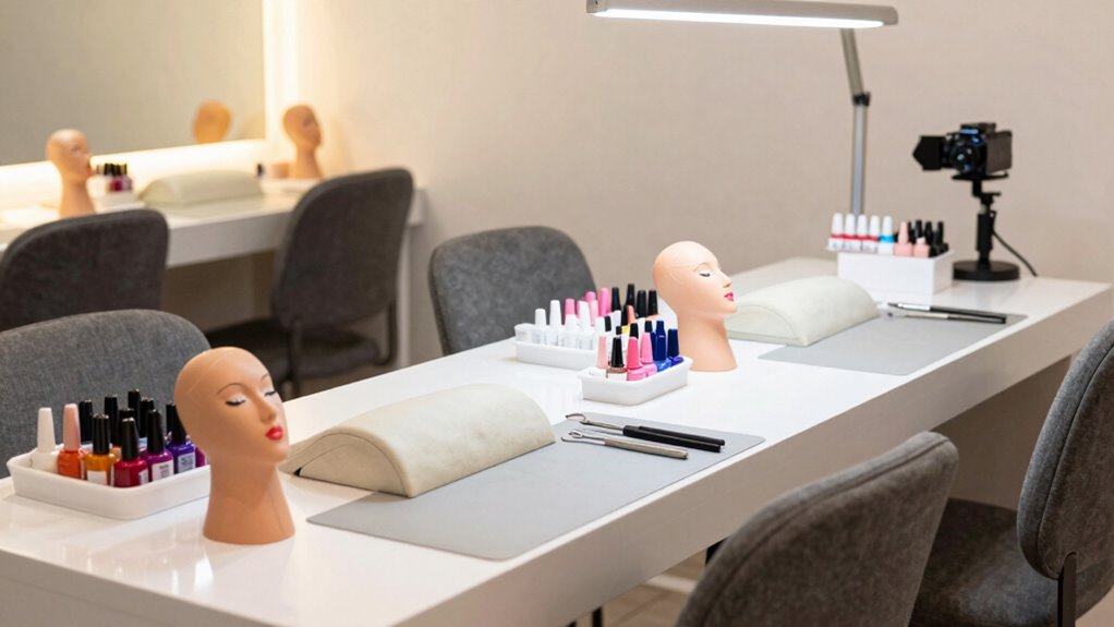 nail training workstations