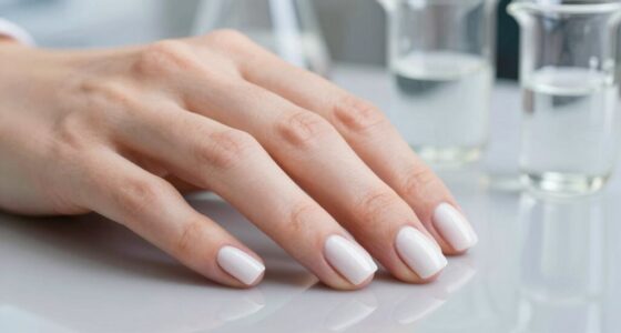 nail whitening product science