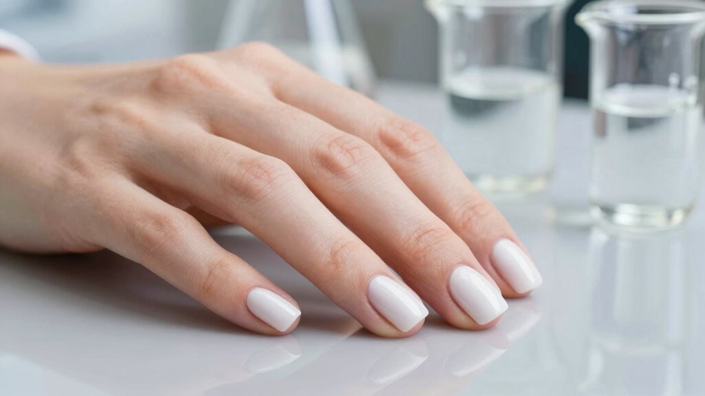 nail whitening product science