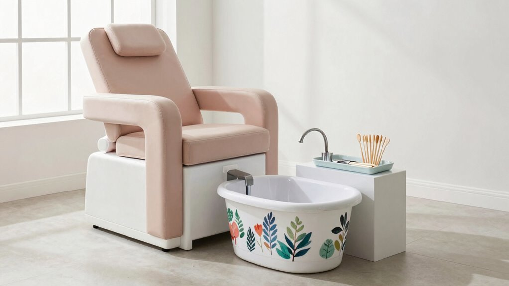 no plumbing portable foot care