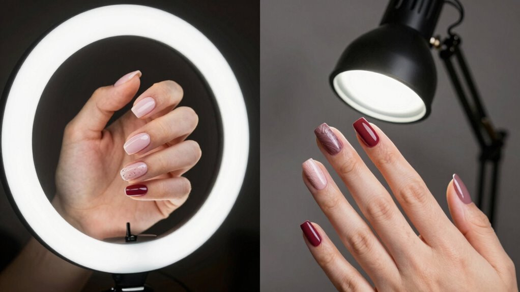 optimal nail photography lighting techniques
