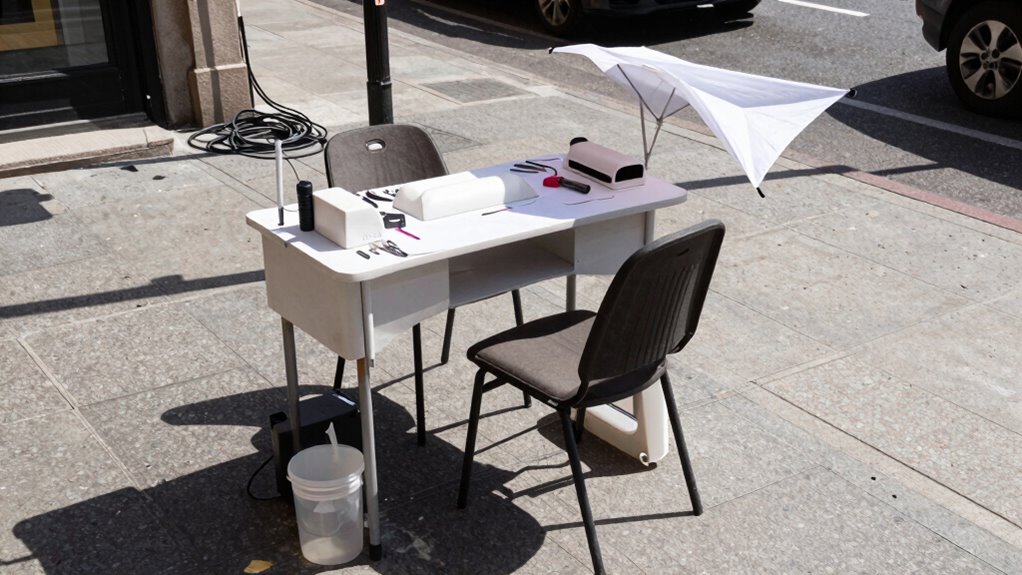 organized well lit efficient workspace