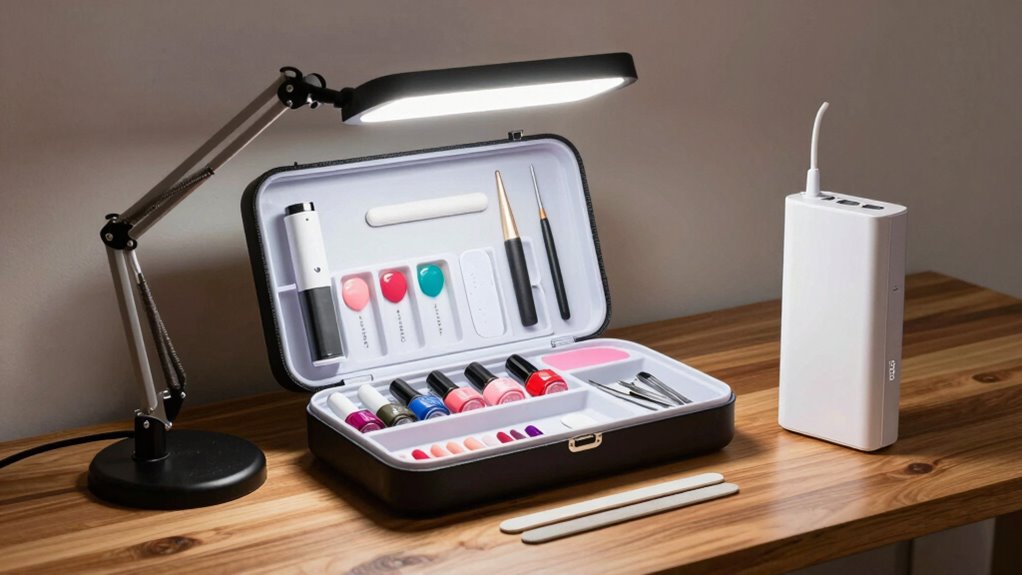 portable organized nail kit