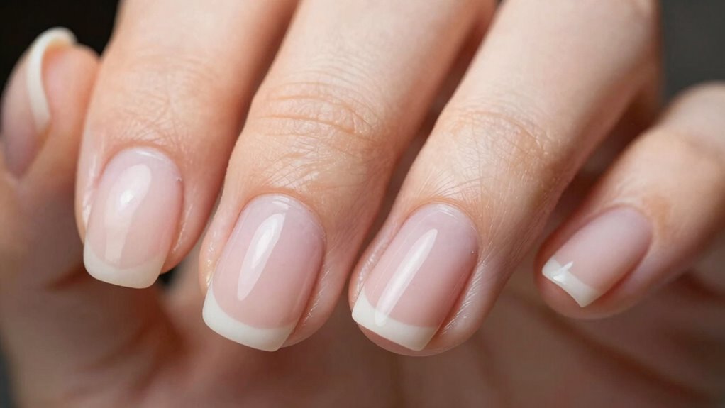 precise clean nail application