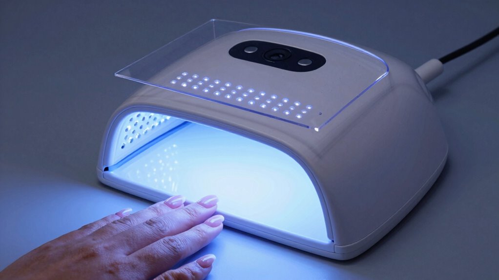 precise professional nail curing