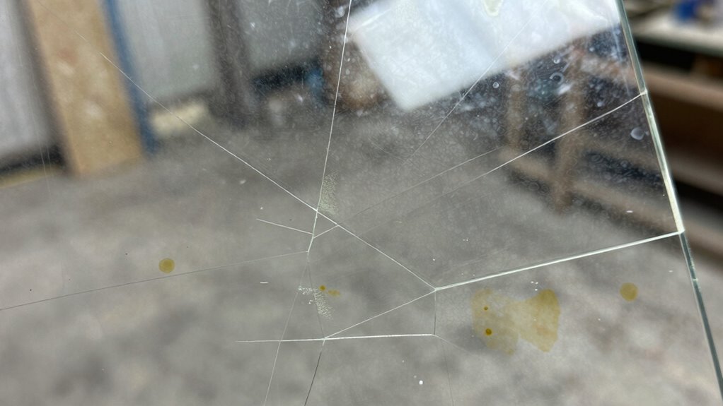 proper acrylic curing and adhesion