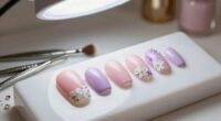 proper nail design arrangement