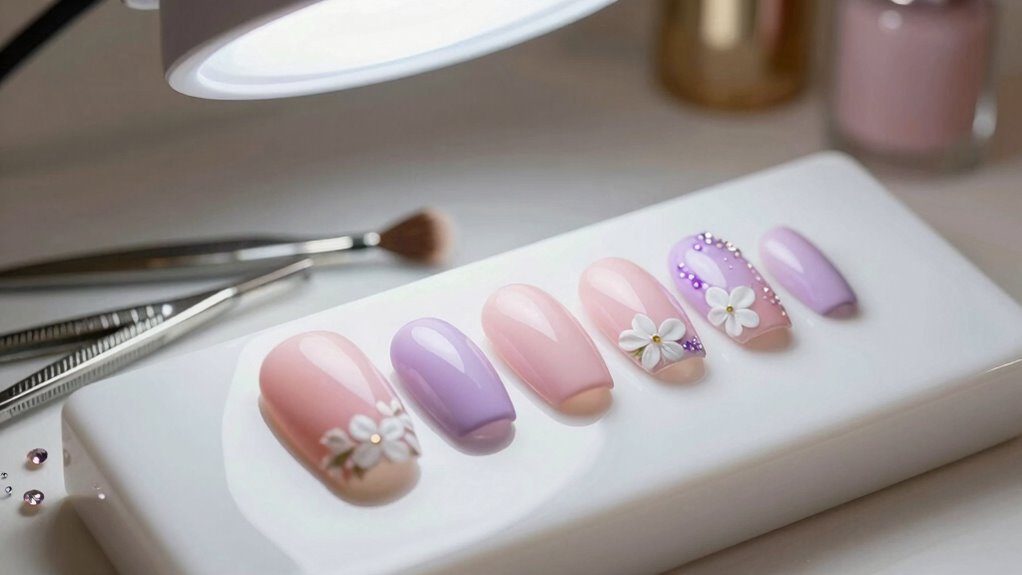 proper nail design arrangement