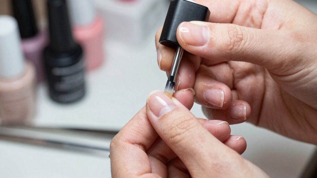 proper nail preparation technique