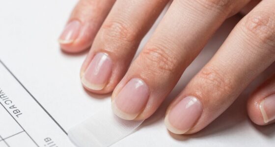 proper placement for downward nails