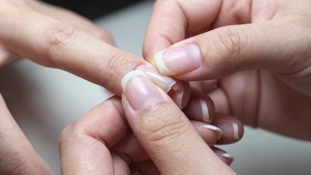 refining nail apex placement