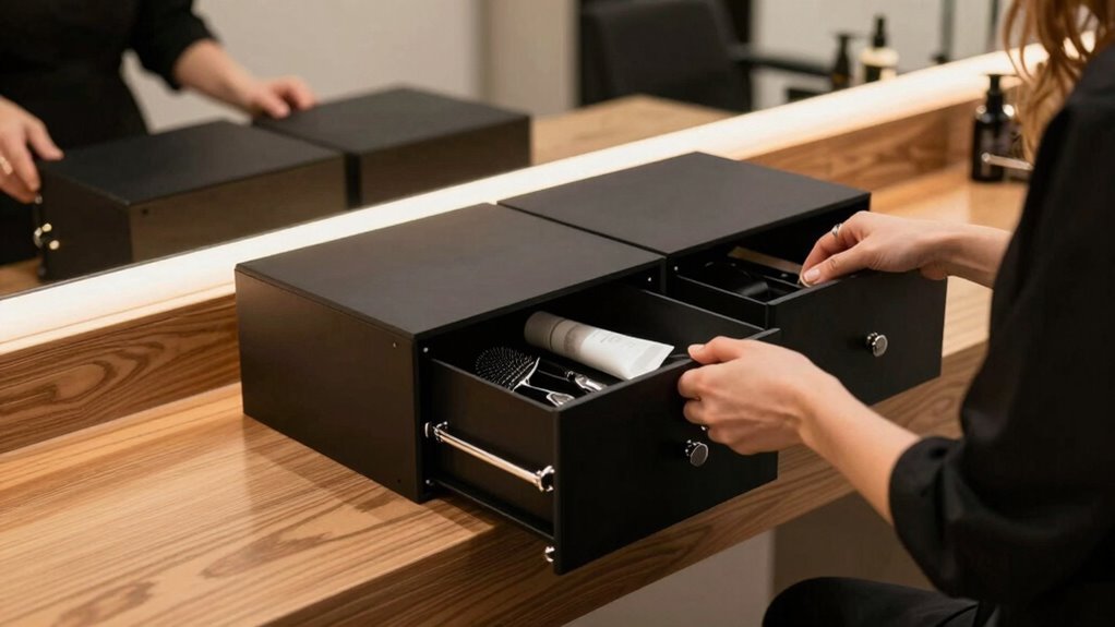 secure salon storage solutions