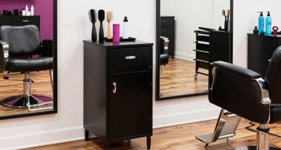 secure storage for salons