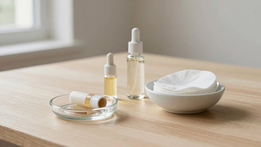 simple homemade nail routine