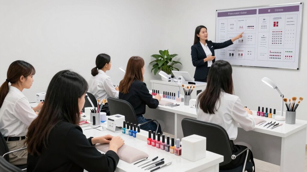 standardizing nail education workflows