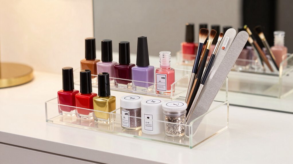 store flammable nail products safely