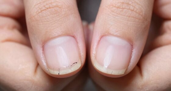 stress causes nail cracks