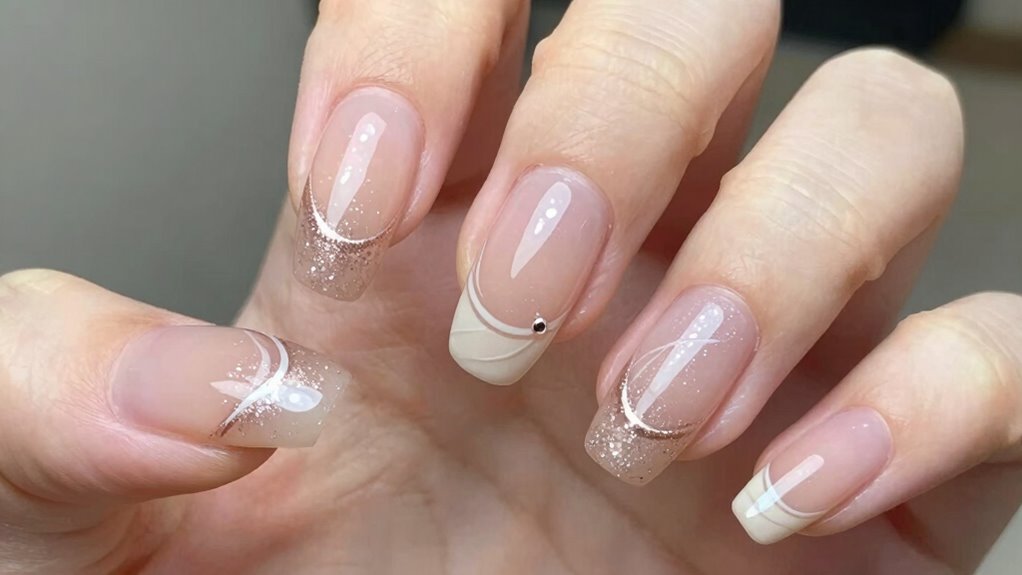 subtle elegant nail designs