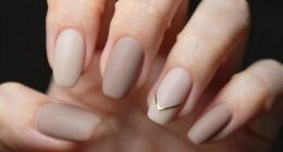trendy neutral nail styles