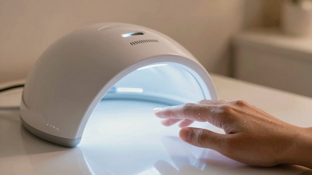 uv lamp heat management